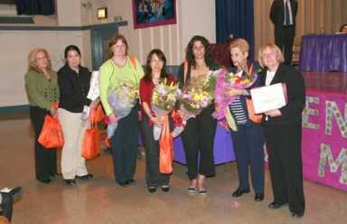 PTA’s most dedicated earn flowers, kisses