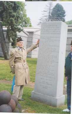 Flags fly at Salem Fields – Jewish War Veterans honor the lives of fallen comrades