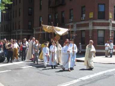 Procession of the Blessed sacrament