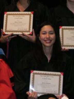 Brother george Larkin Scholarship winner