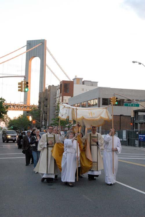 St. John’s parishioners hold feast of Corpus Christi