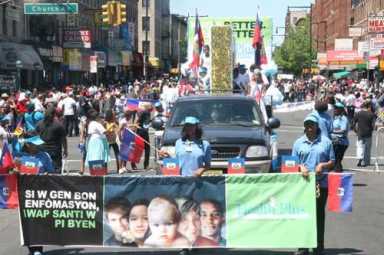 Seventh Annual Haitian Day parade on nostrand