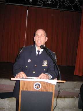 Capt. vows to keep residents in the loop