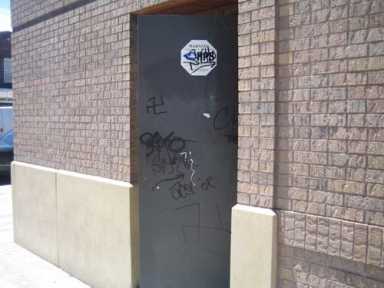 Swastikas scrawled on temple