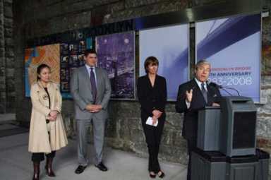 A better way to get to the Brooklyn Bridge – Borough welcomes debut of enhanced walkway leading to span