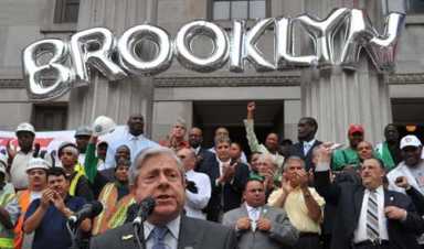 Rallying cry for Atlantic Yards project