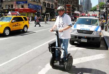 Freedom rider — on a Segway!