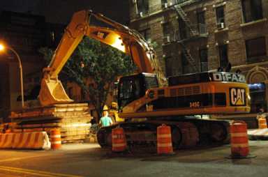 A dumping ground on 86th St