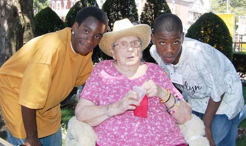 Youths make summer special for seniors