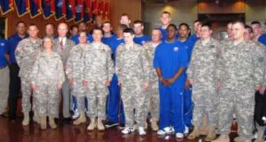 Jayhawks line up with veterans