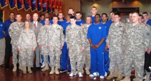 Jayhawks line up with veterans