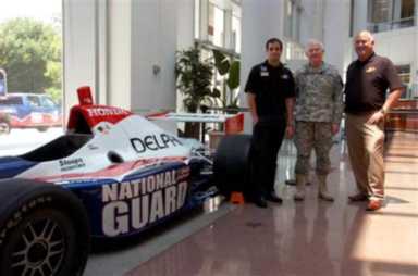 National guard indy car revs up for racing