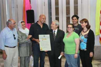 Special salute to everyday hero