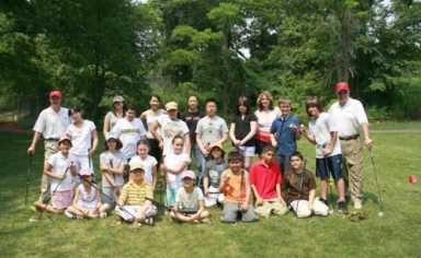 ‘Tiger cubs’ line up and tee off at Junior golf center