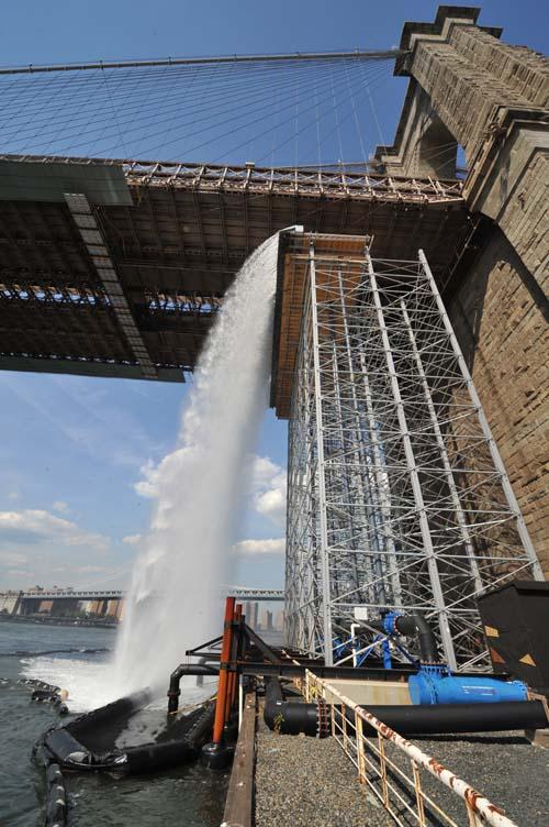 Kayakers are all wet – Sportsmen get too close to Brooklyn waterfall