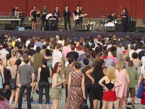 Keeping cool at Mccarren Park pool