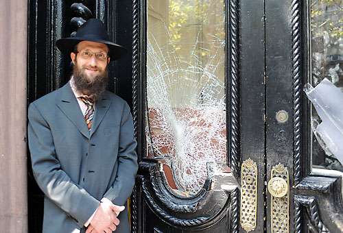 Whew! It wasn’t anti-Semitism at shul — just a regular burglary
