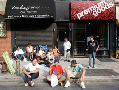 Sneaked! Store owner ties up Nike fans