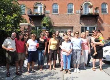 Carroll Street neighbors enjoy summer together