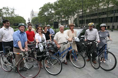 Greener commute for borough hall