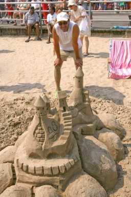 No variance necessary for sand sculpting