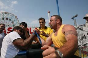 Armed for battle in Coney Island – 26th Annual Kingsboro Arm Wrestling Championship