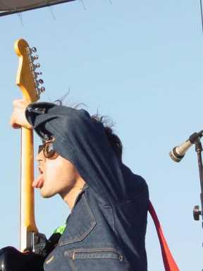 Black lips, Deerhunter rock the pool