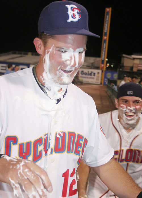 Cyclones win a slugfest