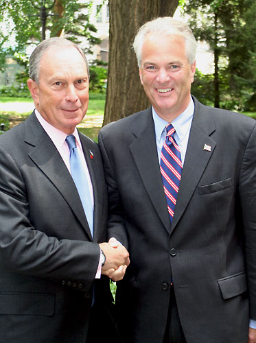 Mike is Bloomy’s McMahon!