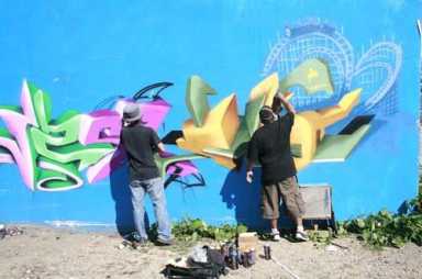 In Coney, the writing’s on the wall