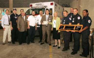 Three cheers to the ambulance corps.