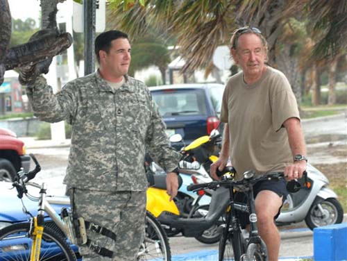 National Guard confronts Ike