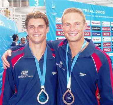 Olympians & bros. – Divers don’t let the military separate ‘em