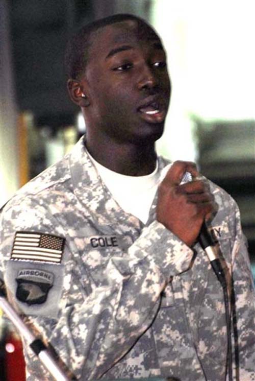 Sgt. of Song: NCo sings for comrades