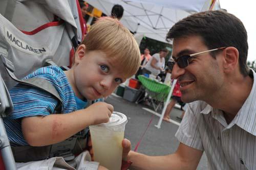Columbia Street enjoys a day of fun