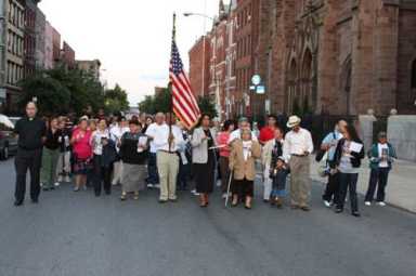 ’Burg will never forget – Community marks 9/11 with candlelit vigil