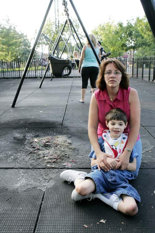 Mindless destruction – Vandals repeatedly target swings for special kids