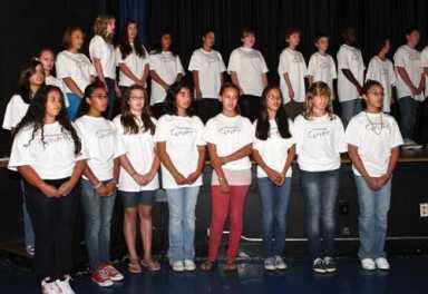 JHS 51 observes anniversary of 9/11