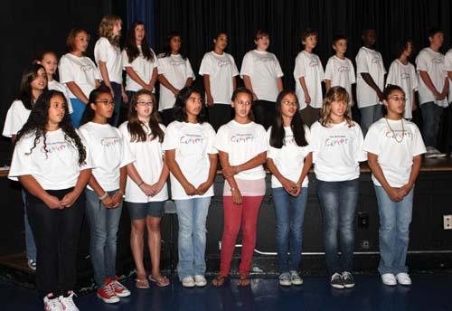 JHS 51 observes anniversary of 9/11