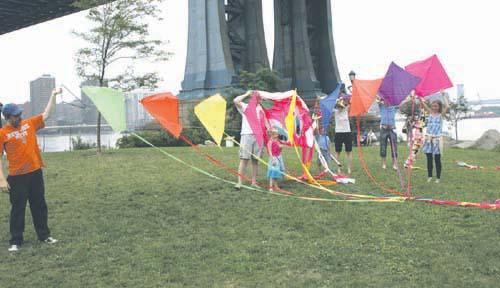 The sky’s the limit for this high-flying kite club