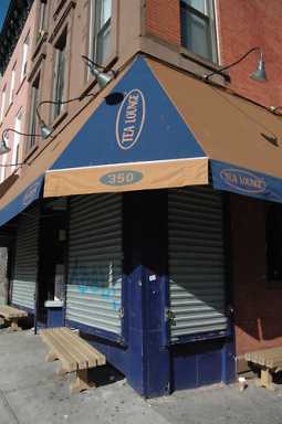 Tea Lounge is closed! Writers, idlers depressed and in need of coffee