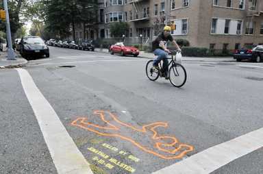 A jarring reminder of a dead biker