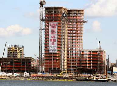 Palin gets the Brooklyn cheer