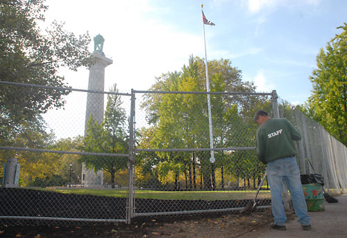 City late in getting F’Greene monument ready for big day