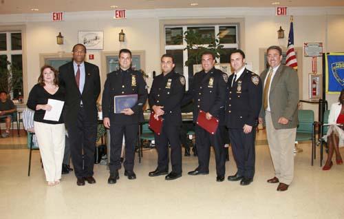 Tall salute to a terrific trio – 61st Pct. cops credited with busting woman’s attackers