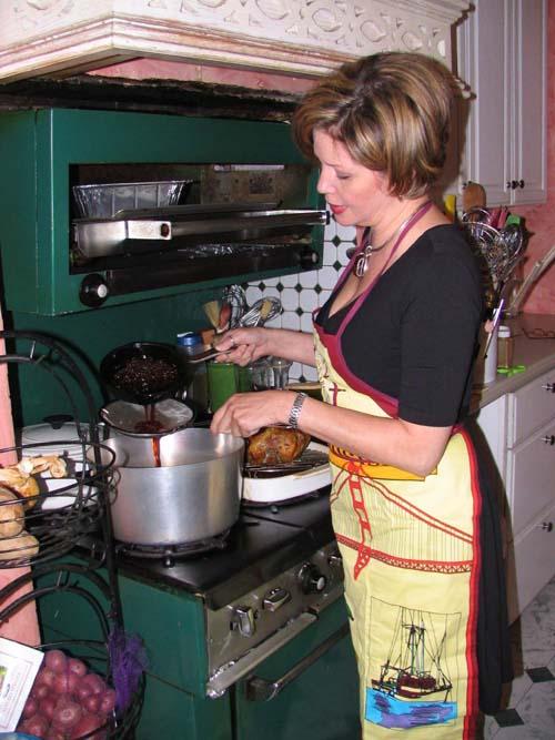 Daisy cooks with BK spice