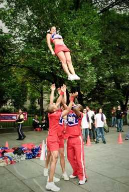 Straight & narrow over the BK bridge