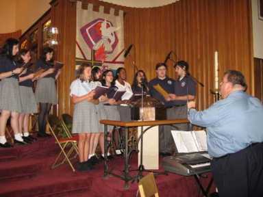 St. Edmund Prep observes September 11 anniversary