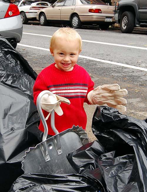 The littlest grime-buster