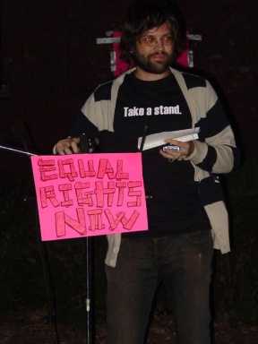 Taking a stand for equal rights